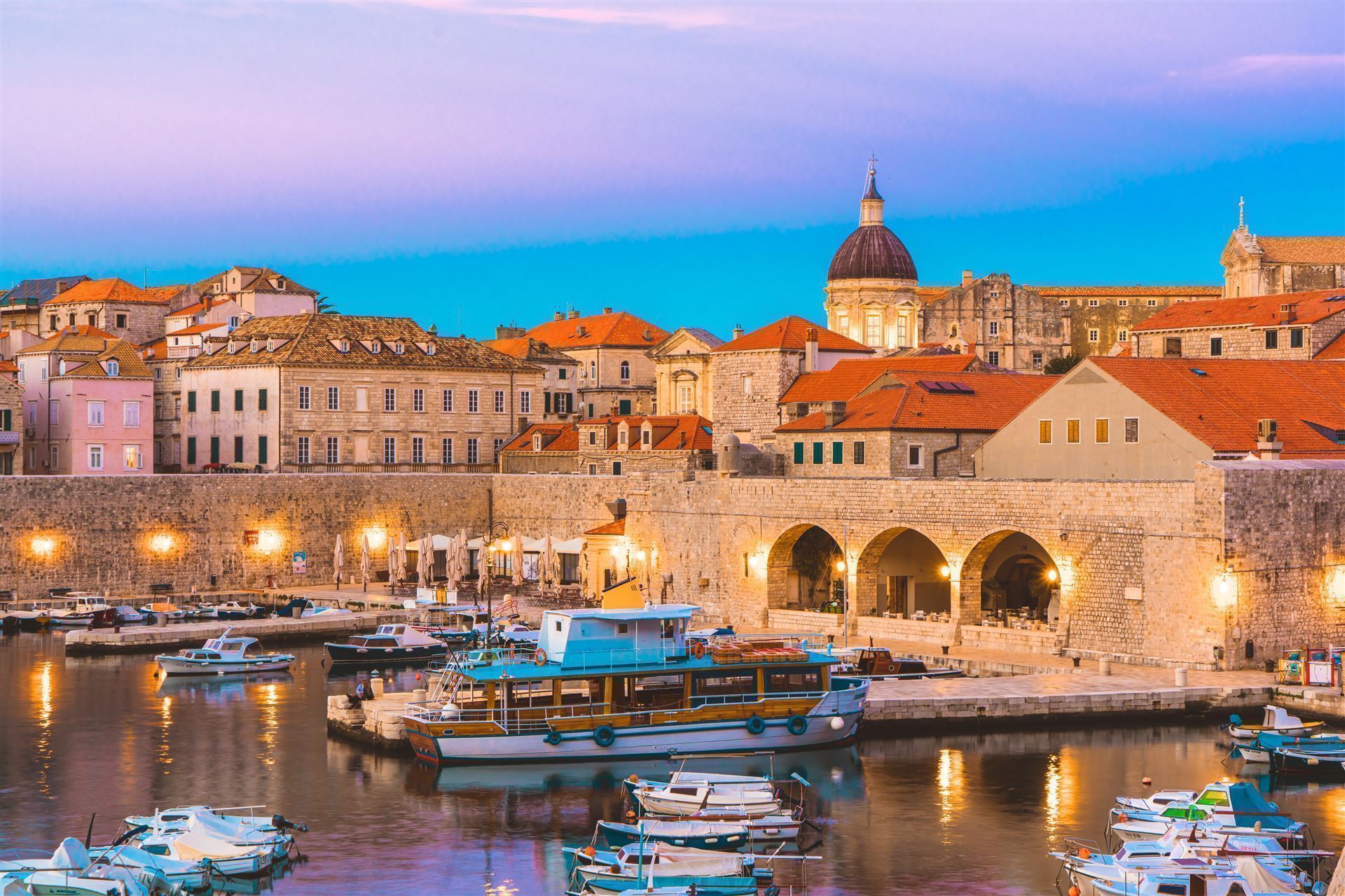 Kroatien Dubrovnik Altstadt