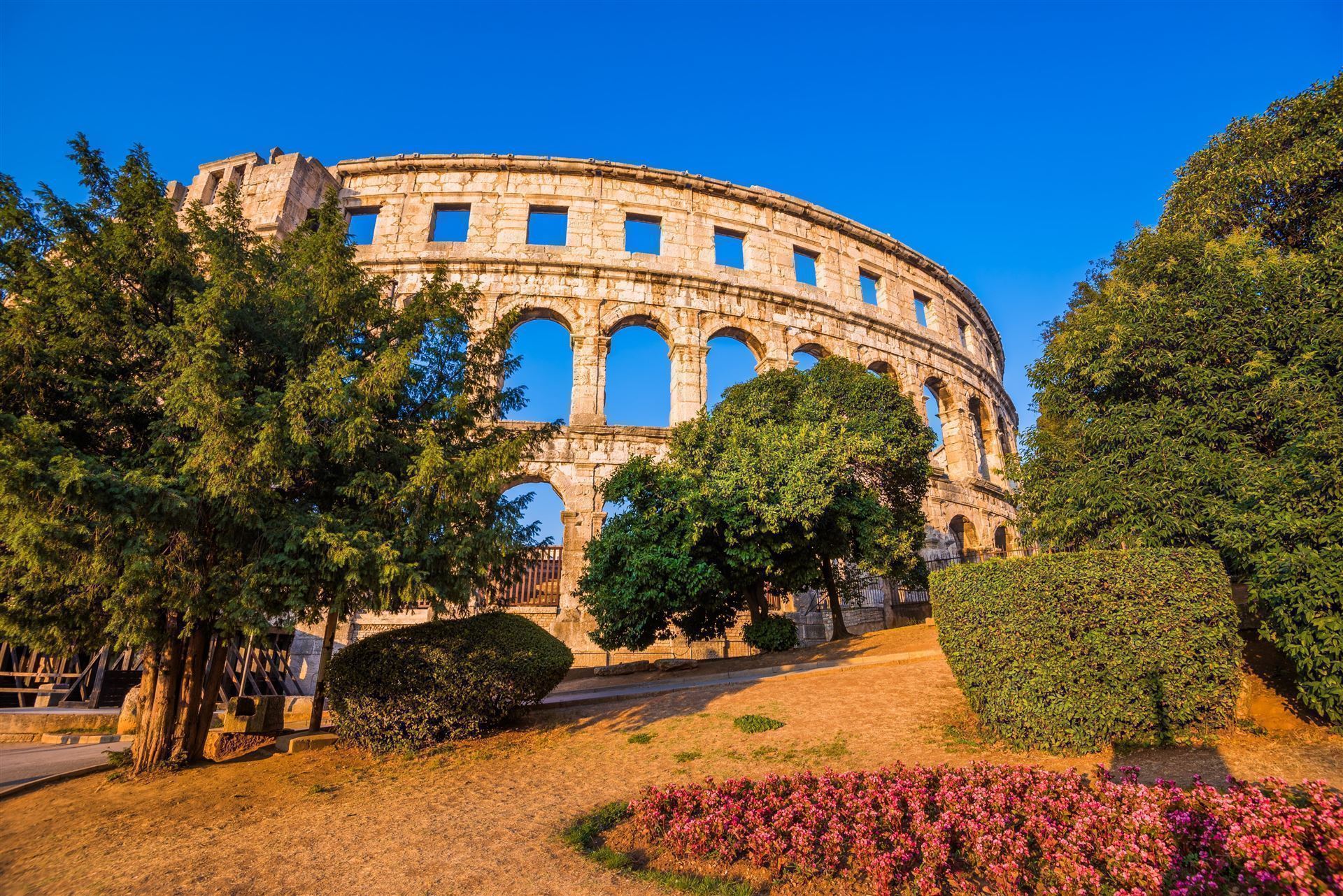 Amphitheater in Pula
