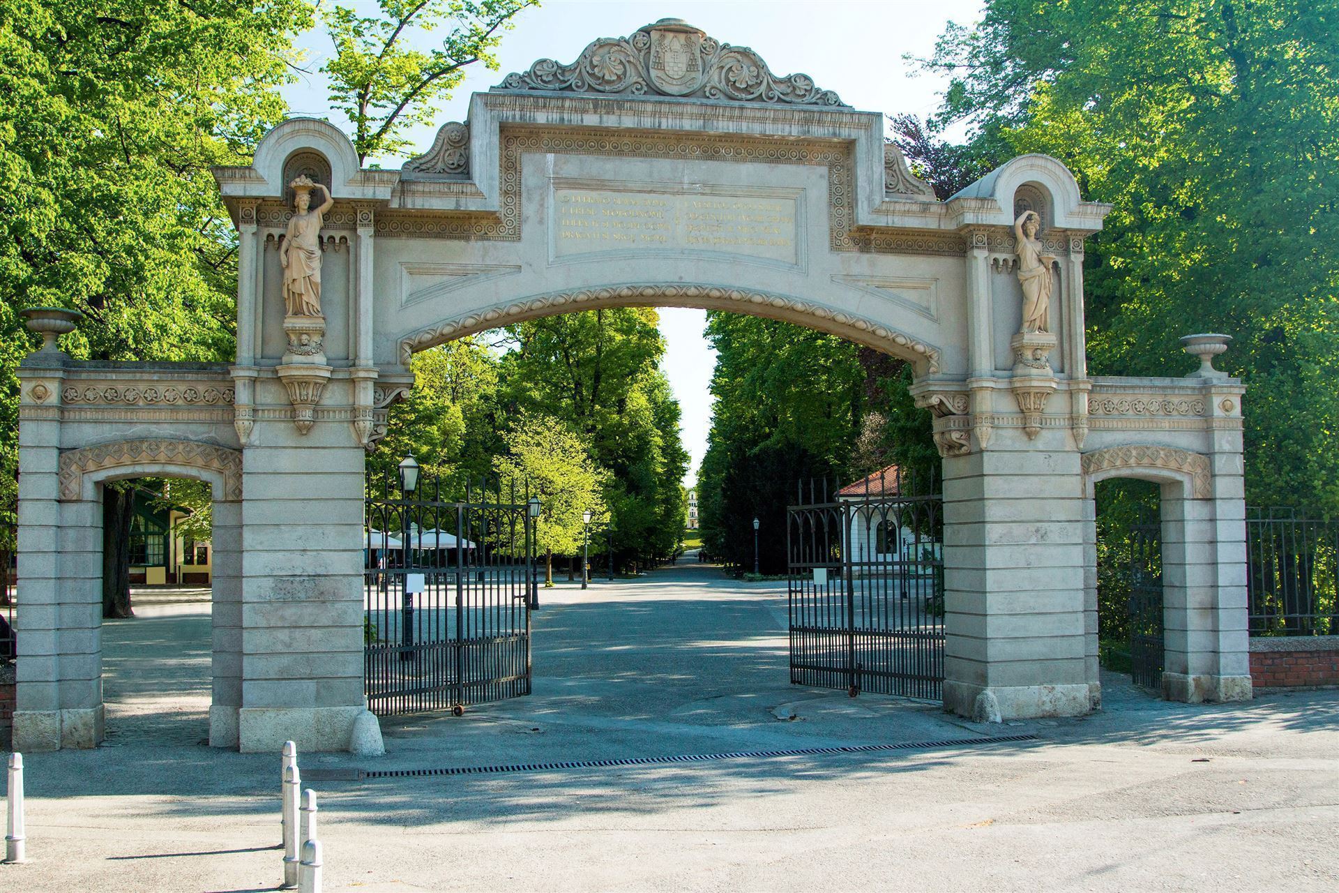 Kroatien Zagreb Maksimir Park