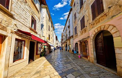 Istrien Altstadt Porec