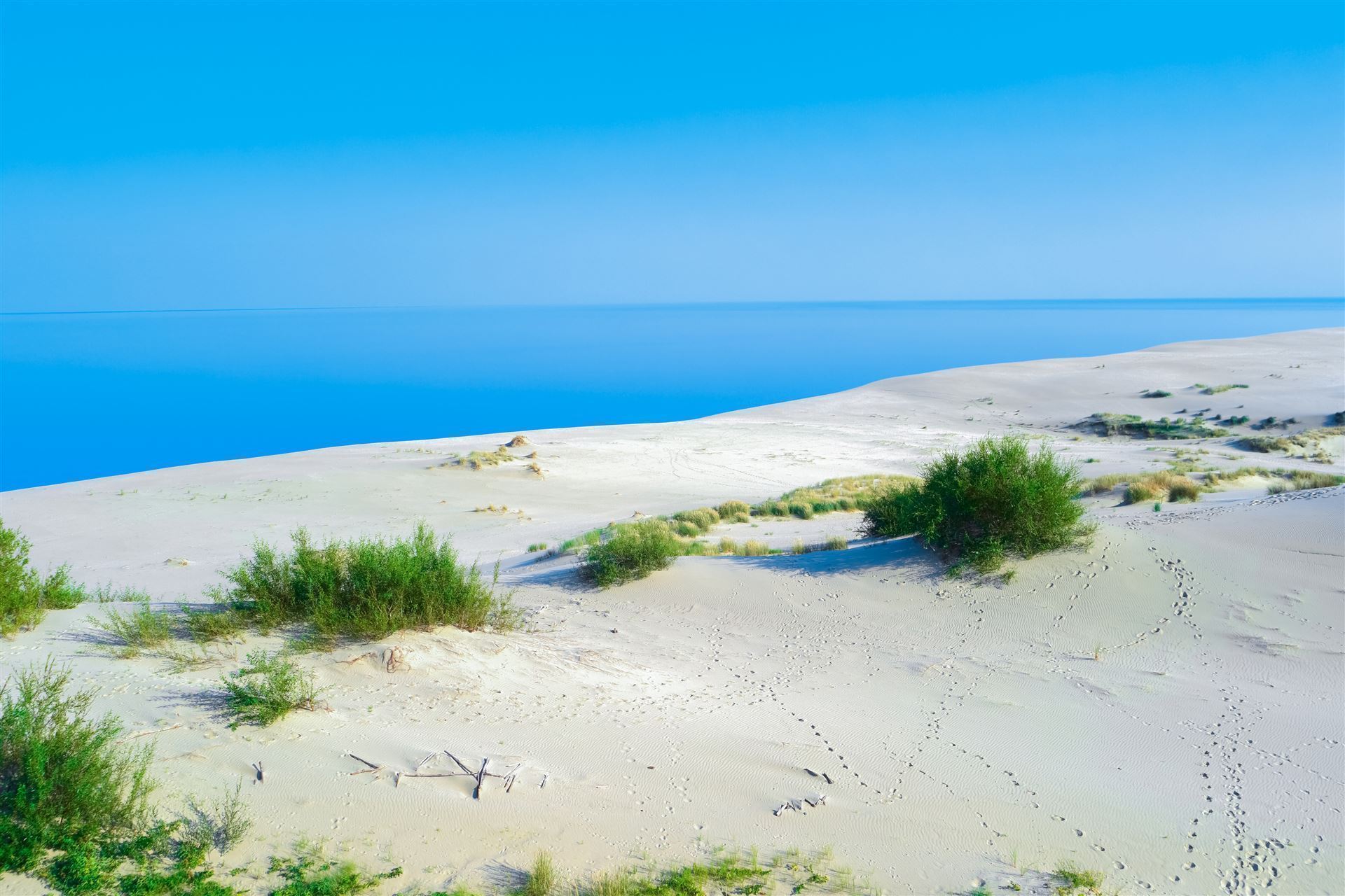 Weiße Sanddüne bei Klaipeda