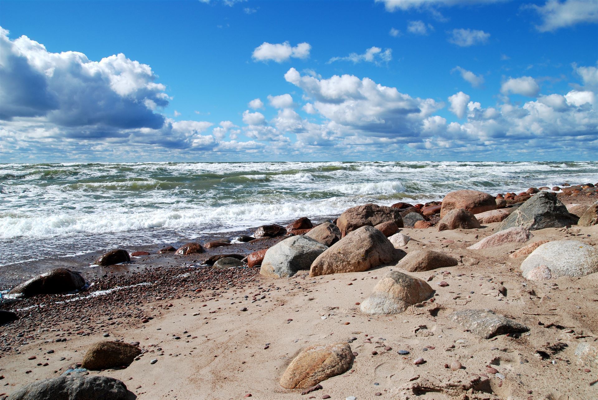 Ostsee mit Strand