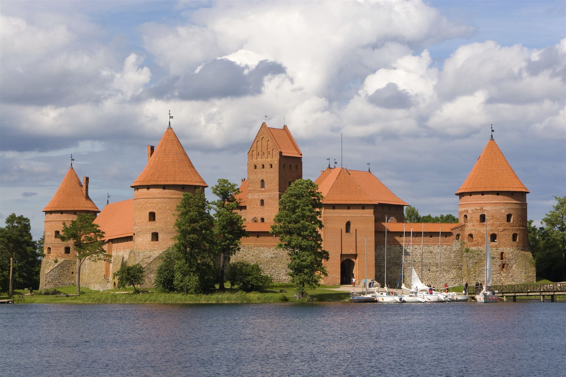 Litauen_Trakai_Wasserburg