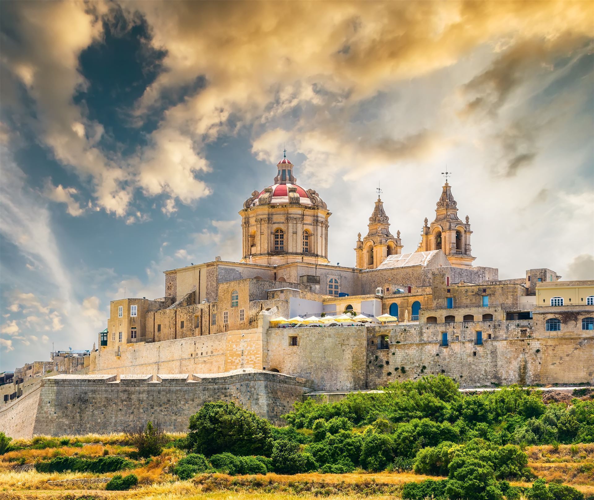 Malta Mdina Panorama