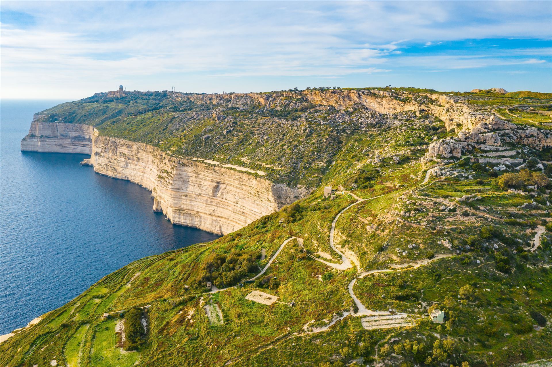 Malta Rabat Dingli Klippen