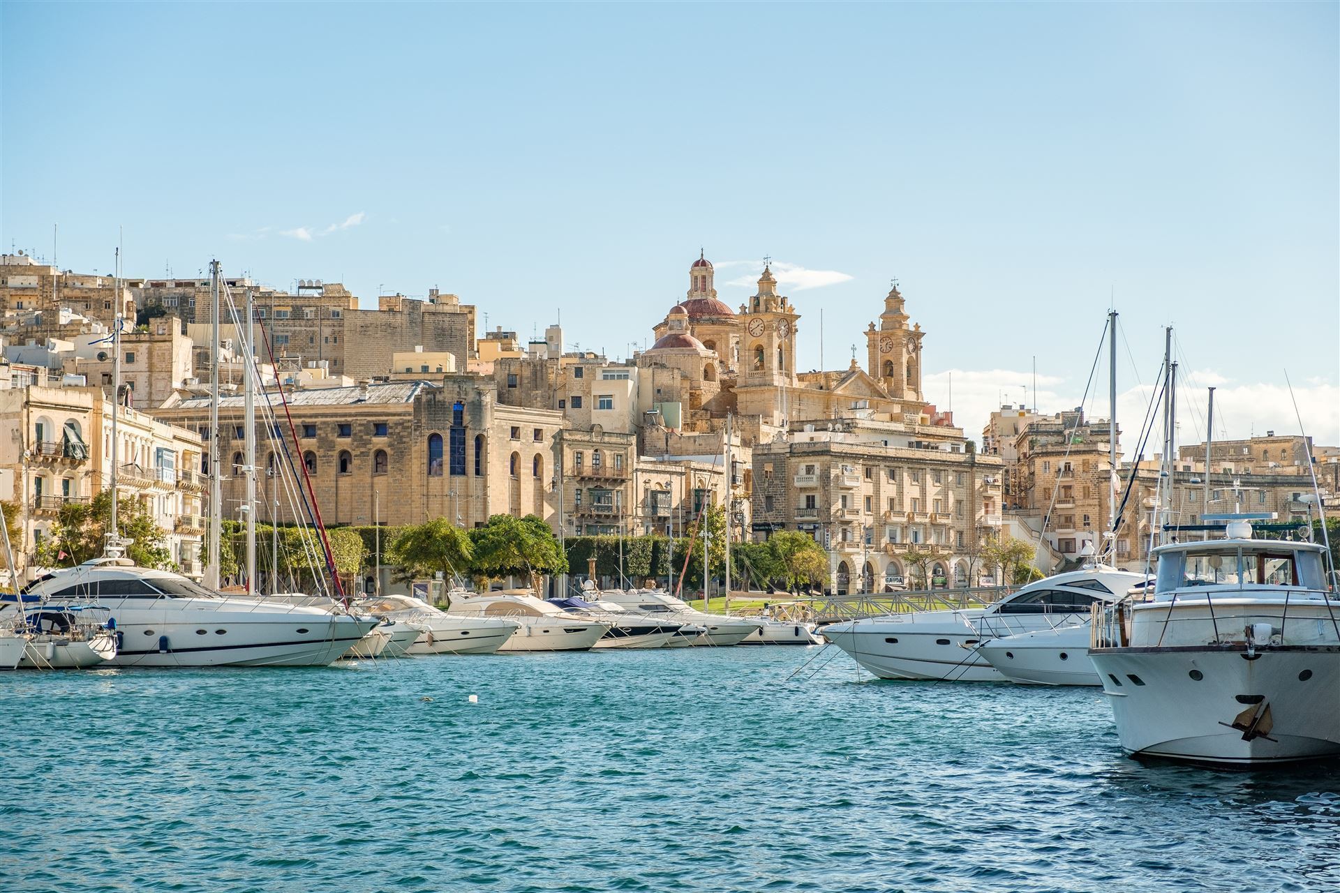Malta Vittoriosa Hafen
