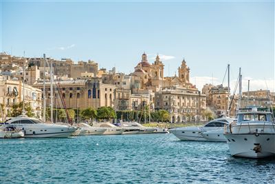 Malta Vittoriosa Hafen