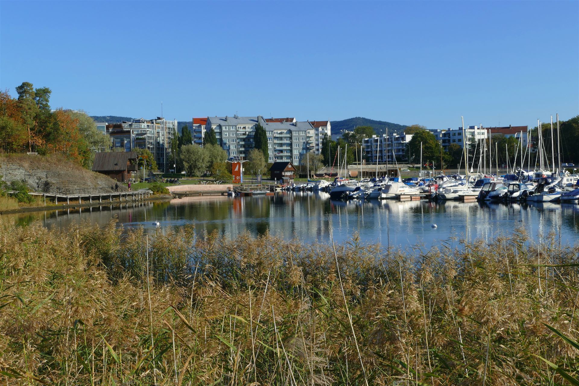Hafen der Insel Bygdoy, Norwegen