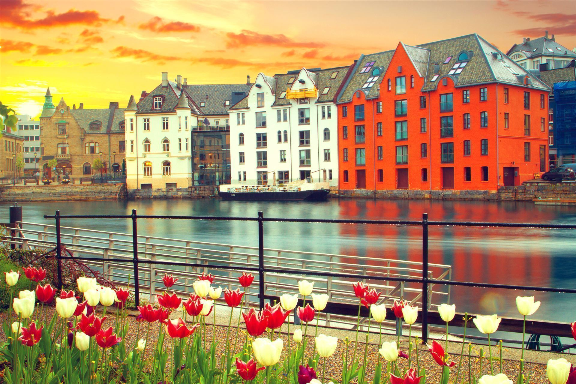 Stadt Ålesund, Norwegen