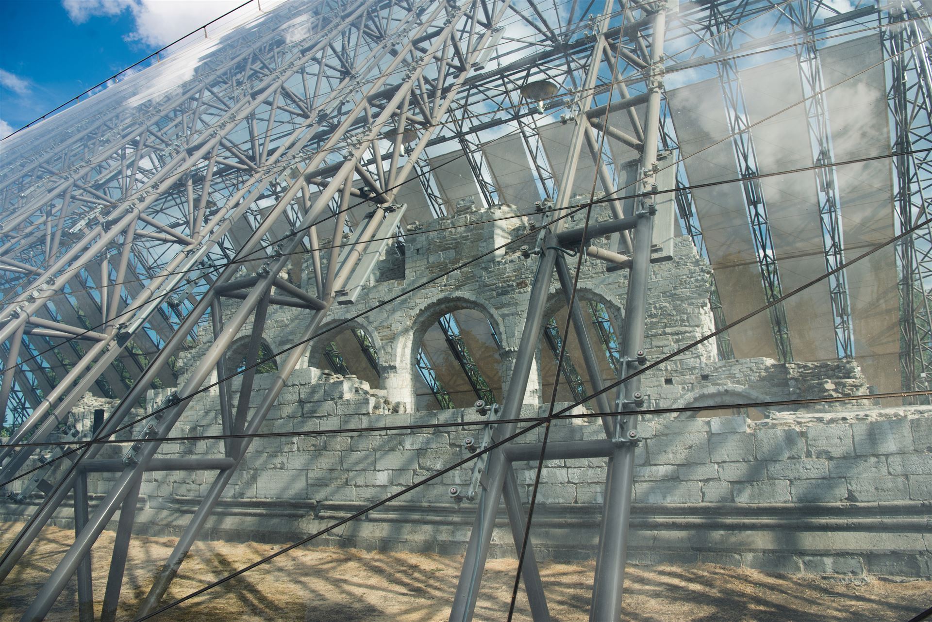 Ruinen der Kathedrale, Hamar, Norwegen