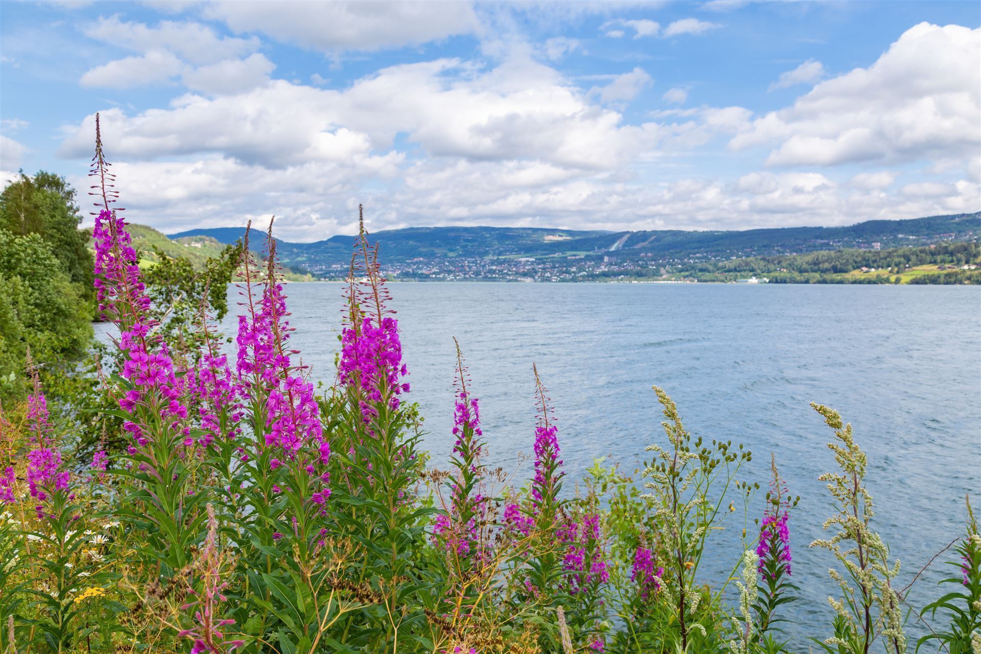 Lillehammer am Mjosa-See, Norwegen