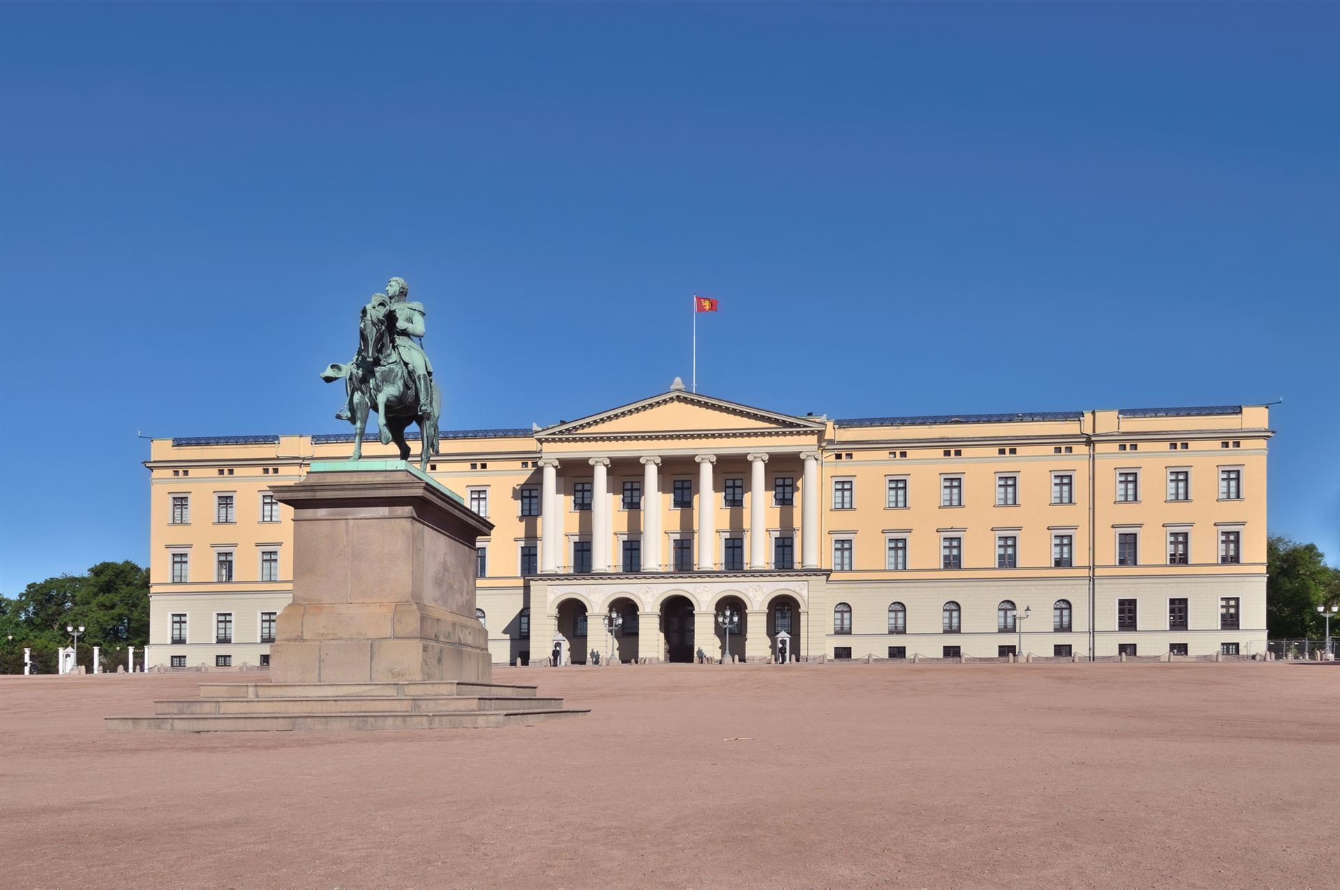 Königliches Schloss von Oslo, Norwegen
