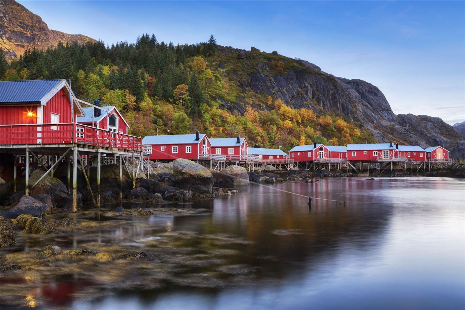 Nusfjord auf den Lofoten