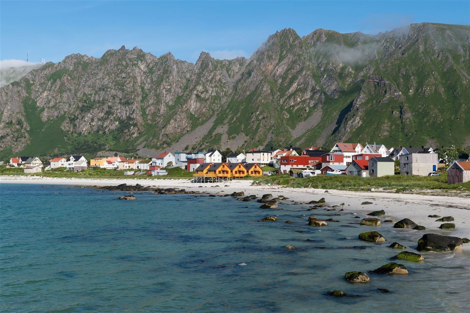 Bleik auf den Vesteralen, Norwegen