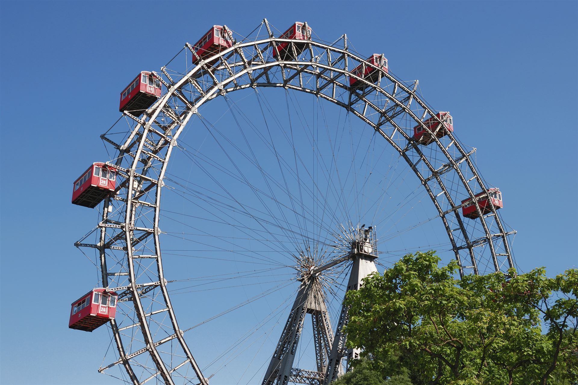 Österreich Wien Prater Riesenrad