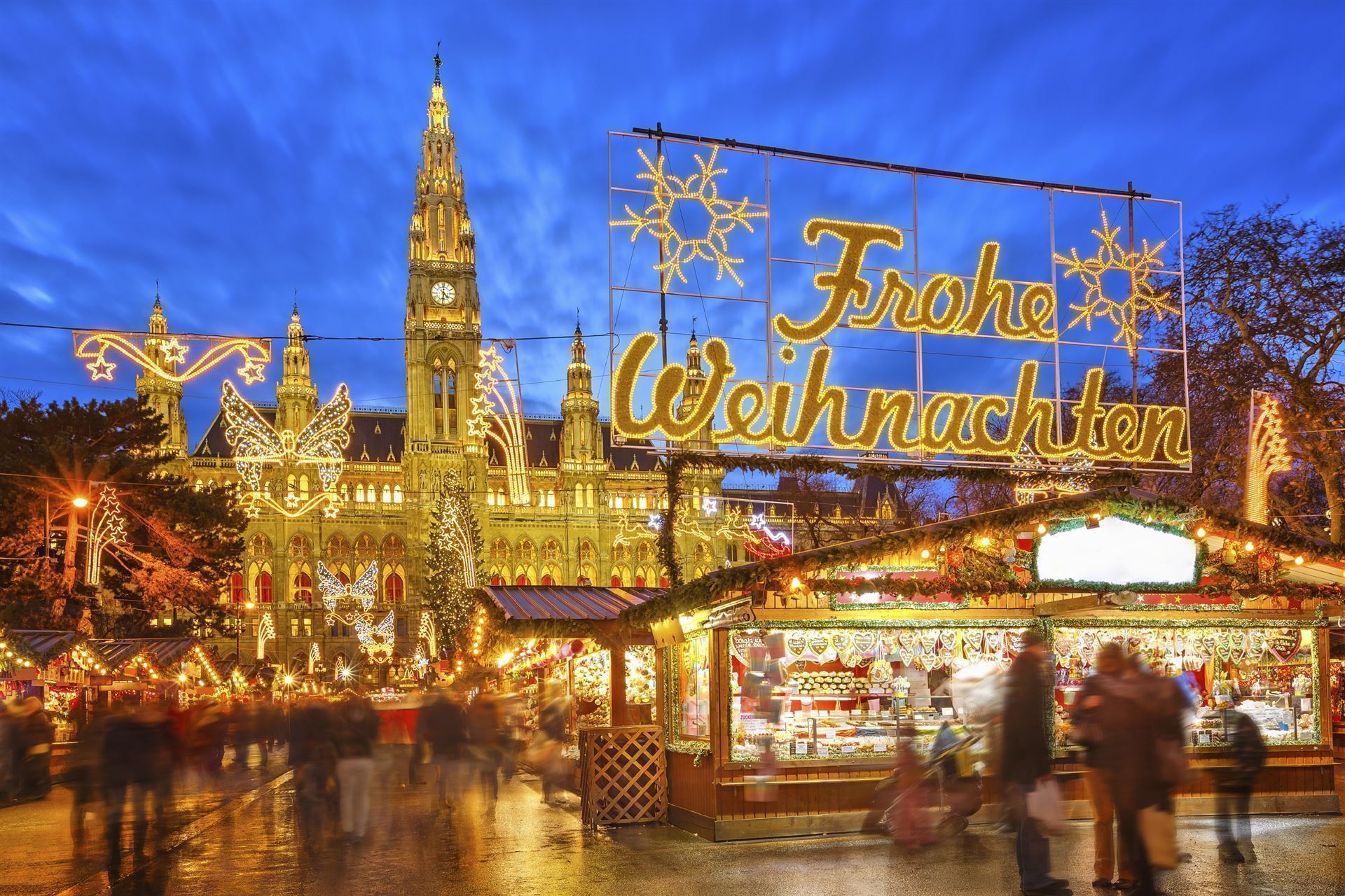 Österreich Wien Weihnachtsmarkt