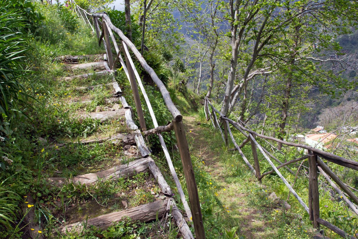 Nonnental-Curral das Freiras, Bergweg