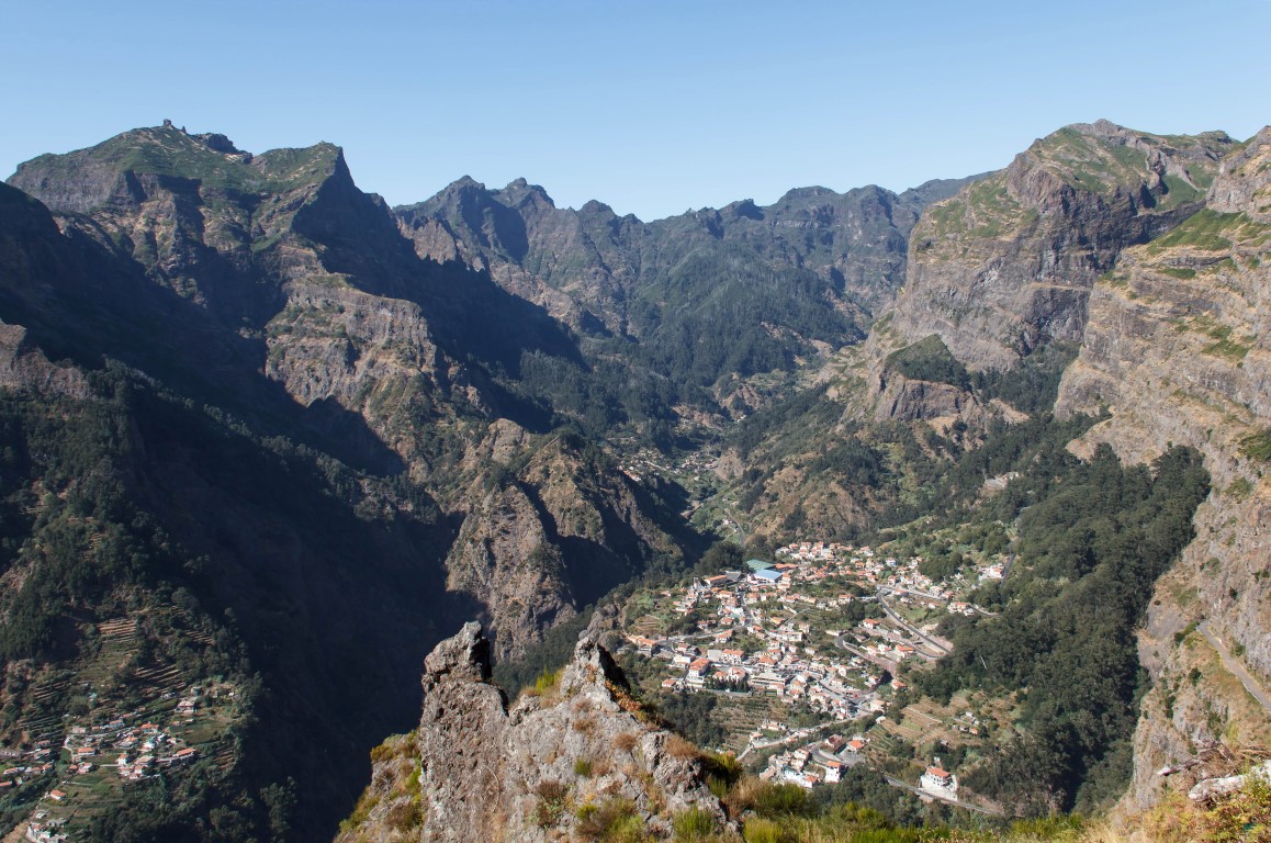 Nonnental-Curral das Freiras, Blick ins Tal