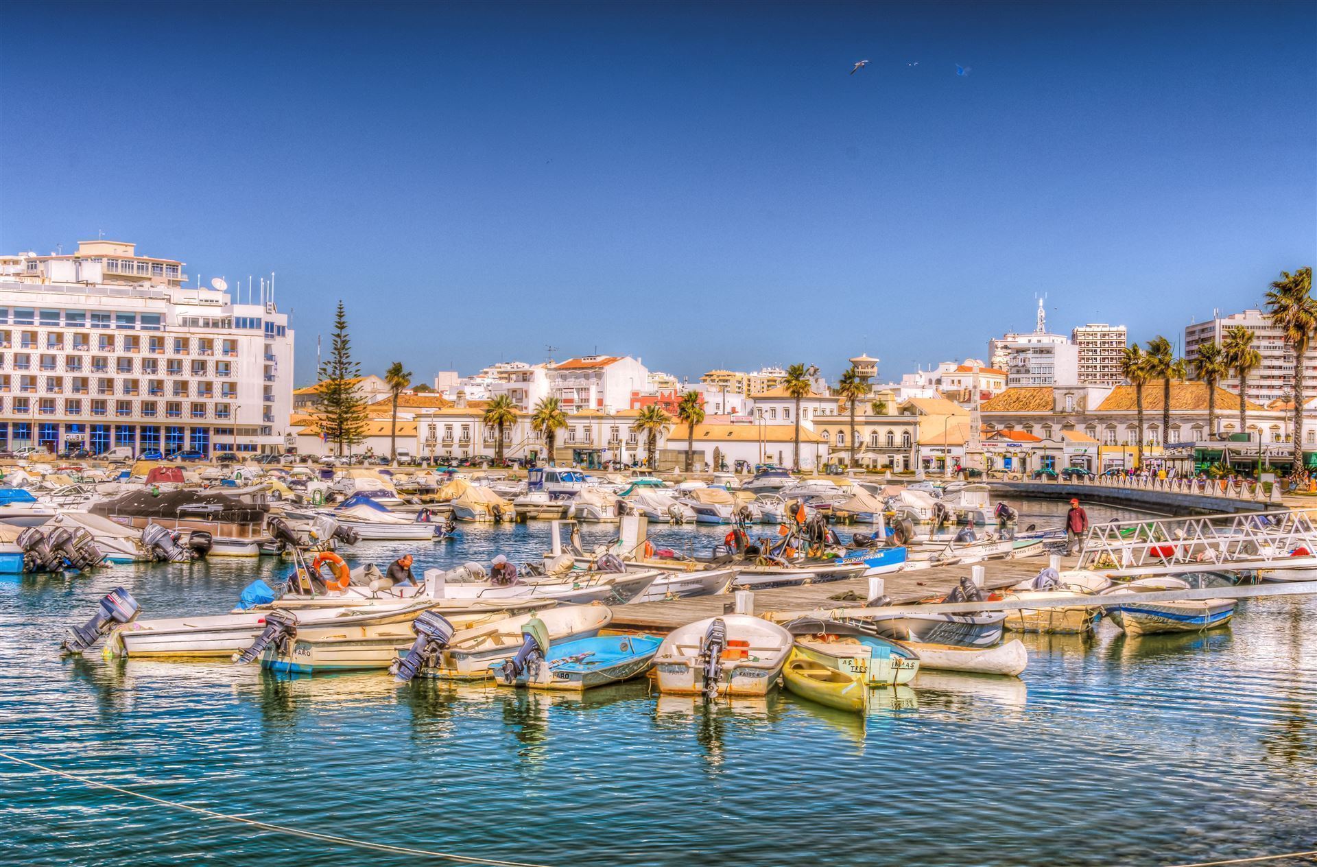 Faro Hafen