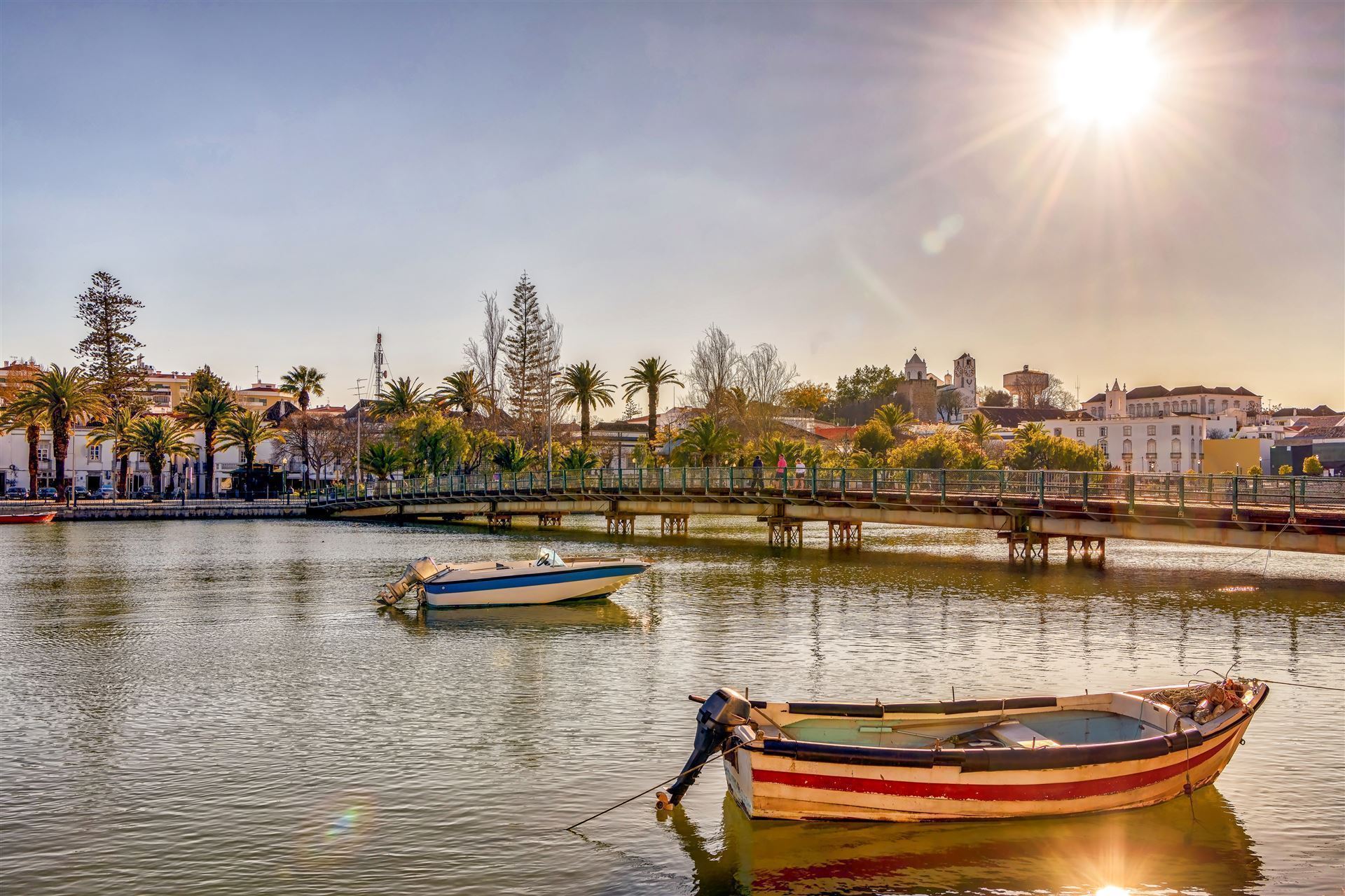 Fluss Gilao bei Tavira