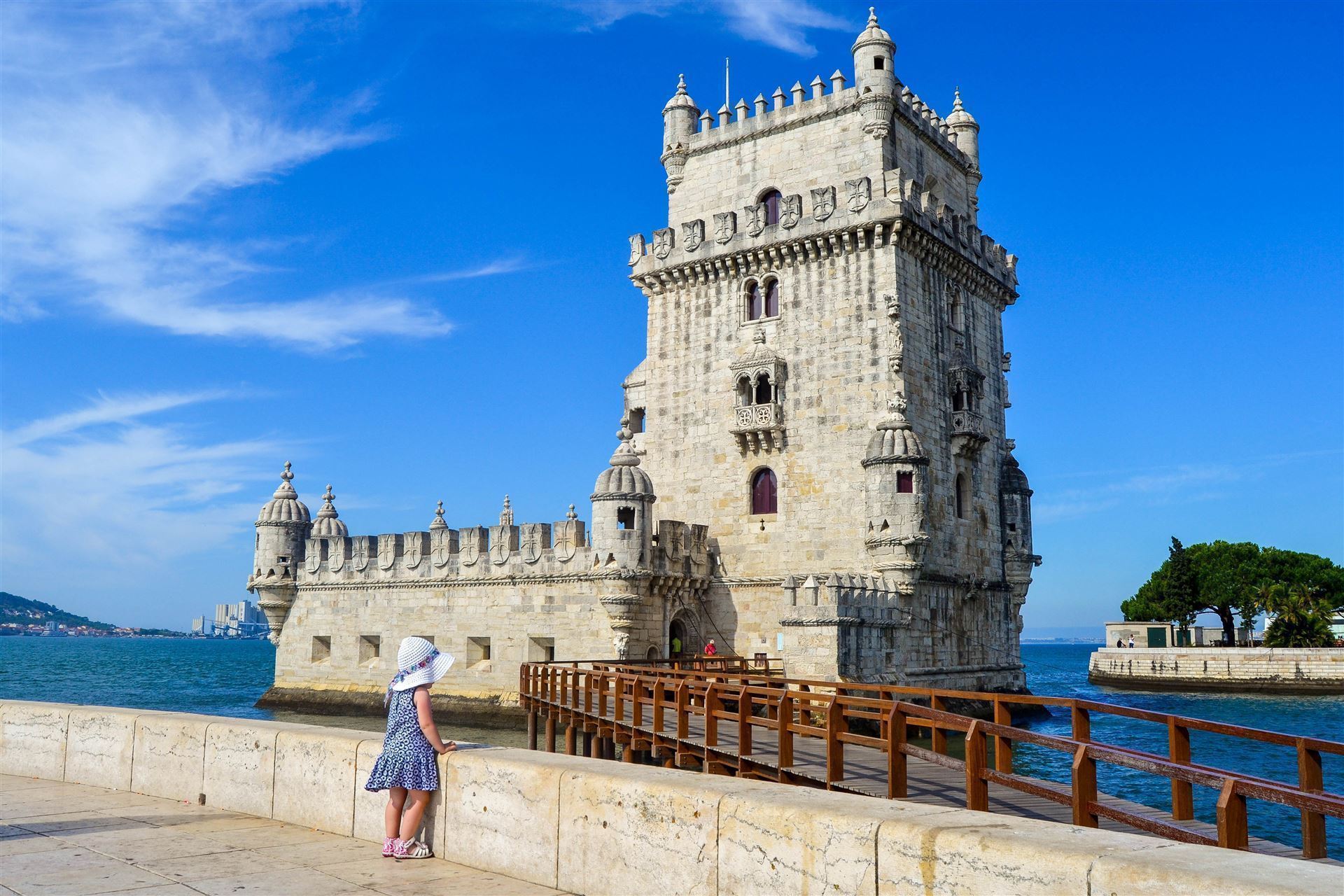 Portugal Lissabon Turm von Belem