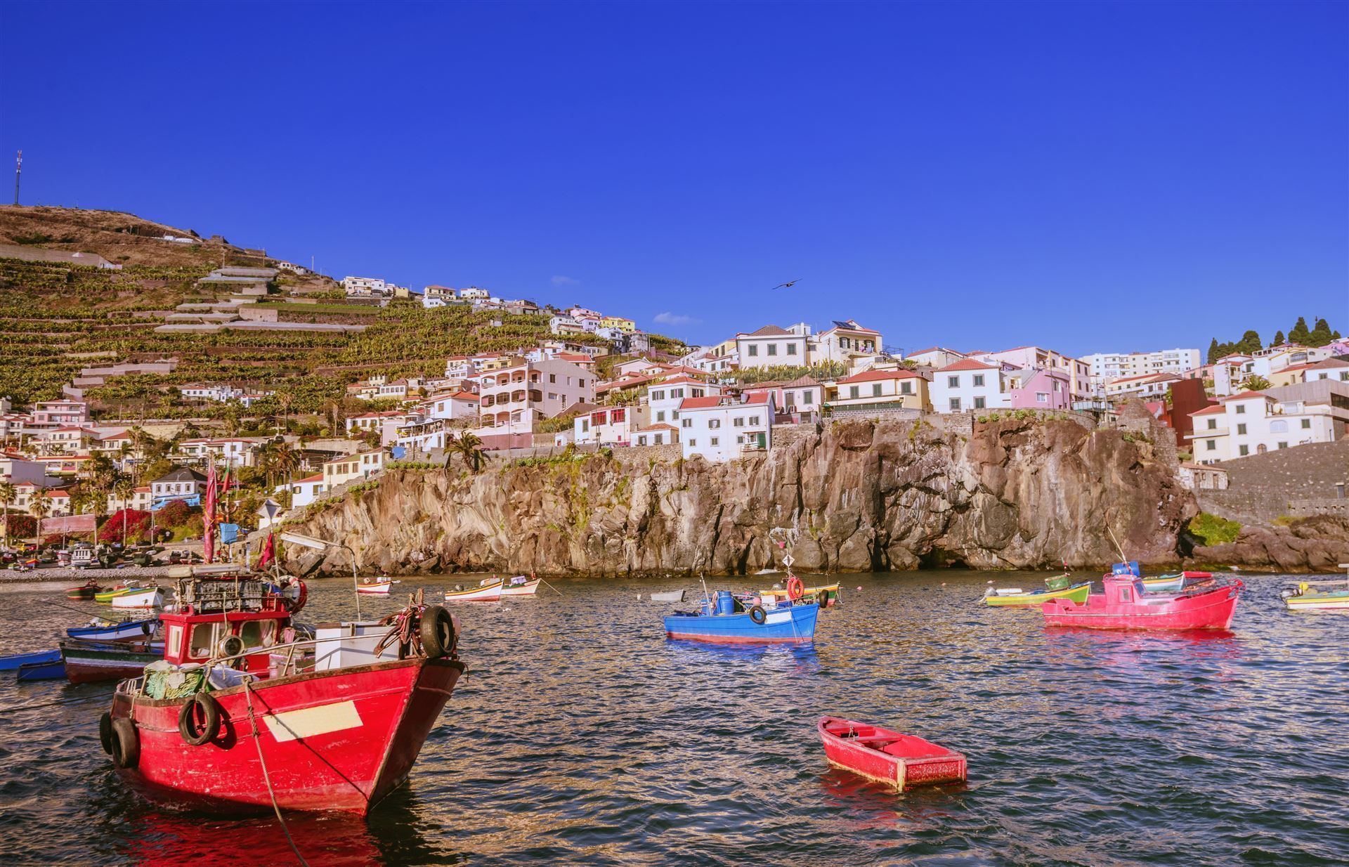 Madeira Bucht von Camara de Lobos