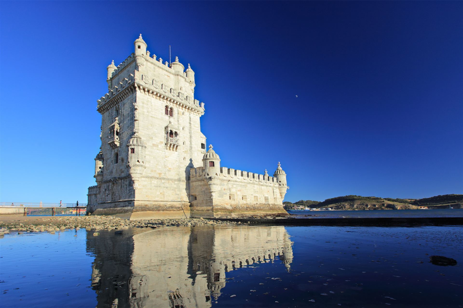 Portugal Lissabon Turm von Belem
