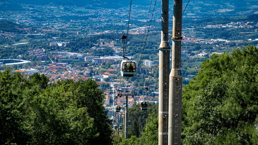 Seilbahn von Penha in Guimarães