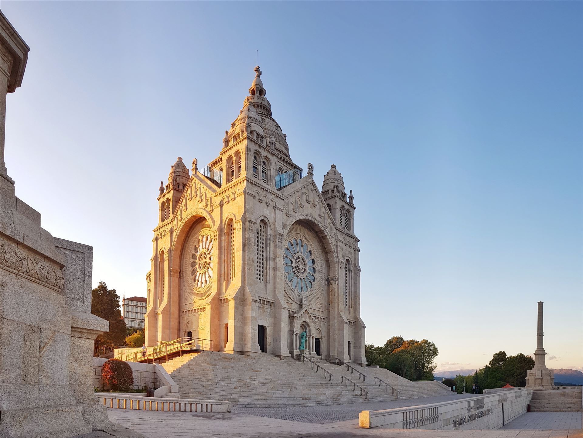 Portugal Viana do Castelo Santa Lucia Basilika