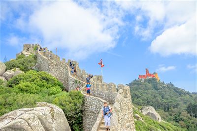 Portugal Sintra Burg Castelo dos Mouros