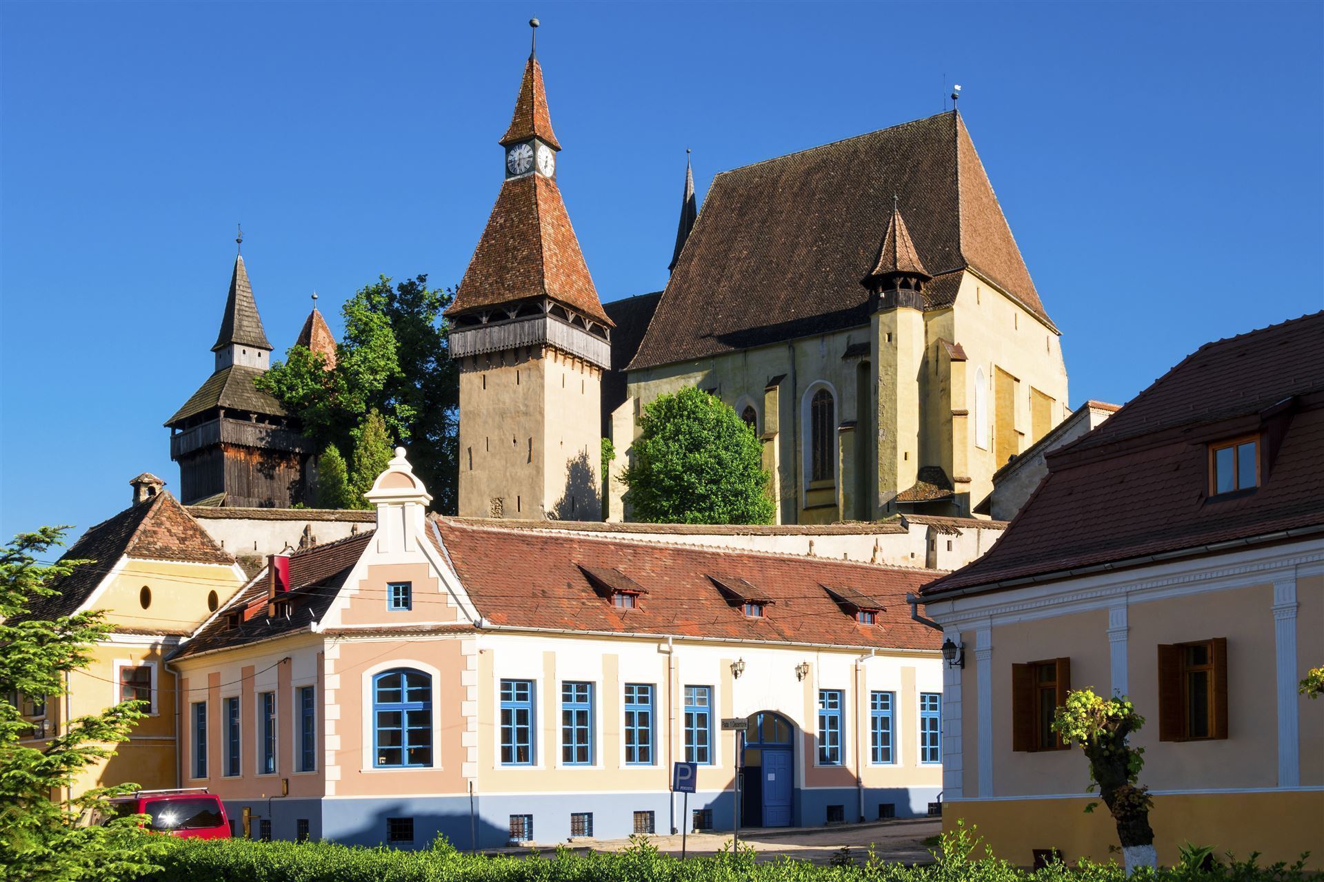Biertan mit Kirchenburg