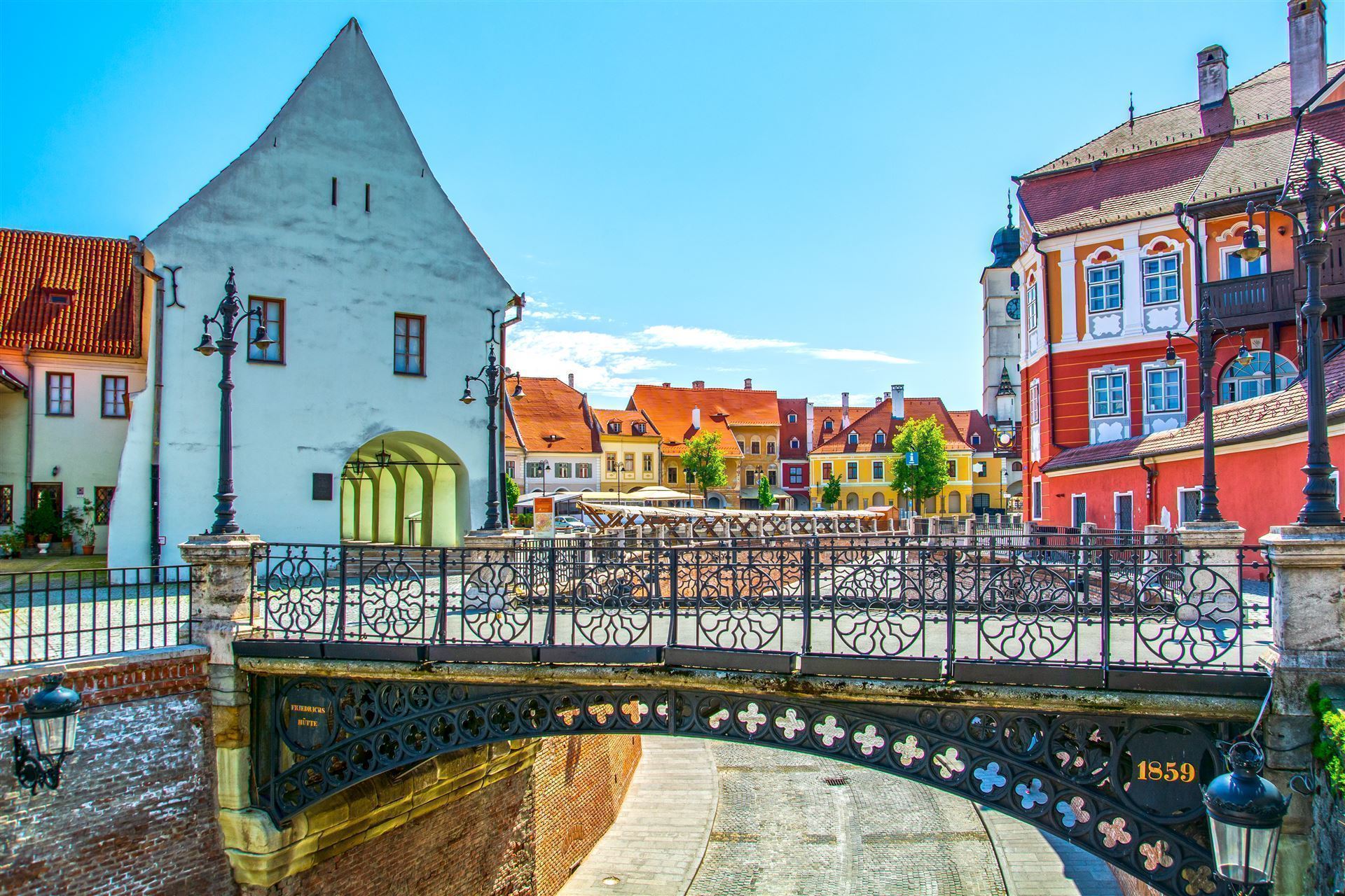 Hermannstadt mit Lügenbruecke