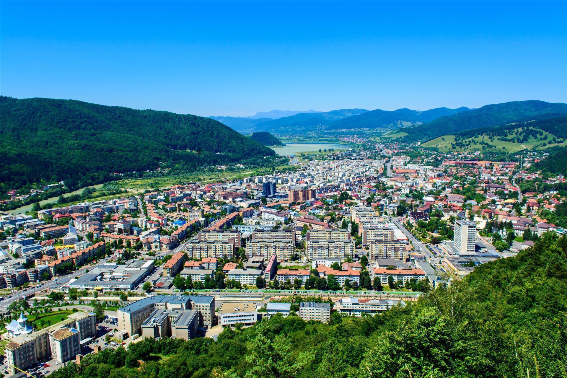 Blick auf die Stadt