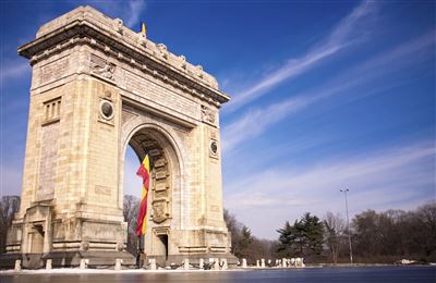 Rumaenien Bukarest Triumphbogen