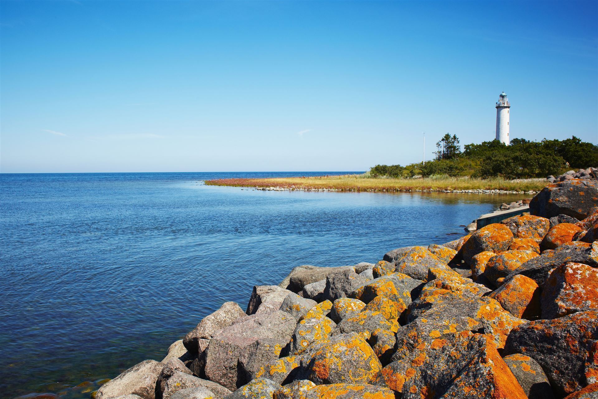 Leuchtturm im Norden der Insel Öland