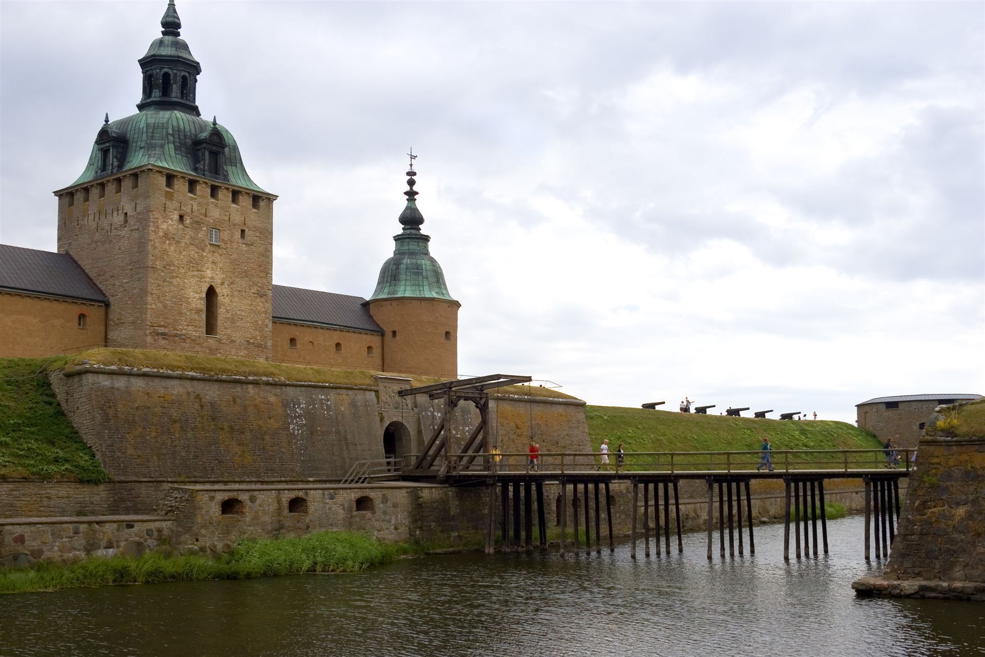 Schloss von Kalmar mit Zugbrücke