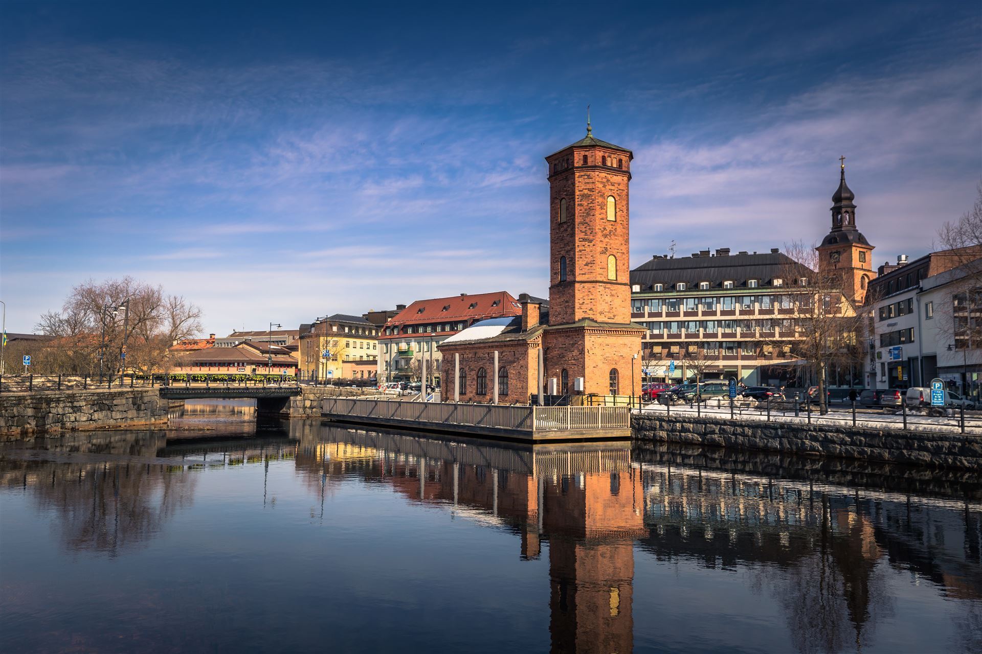 Historische Zentrum der Stadt Falun