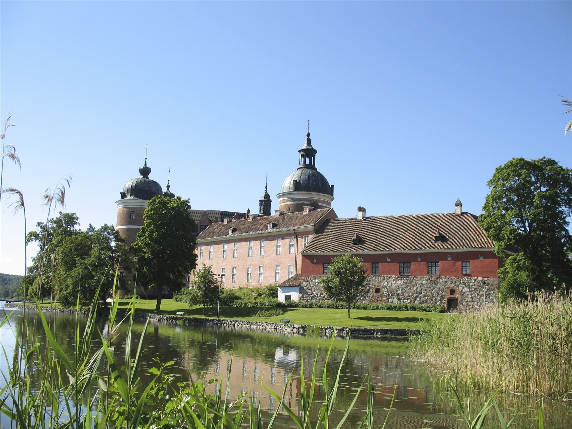 Blick auf das Gripsholmer Schloss