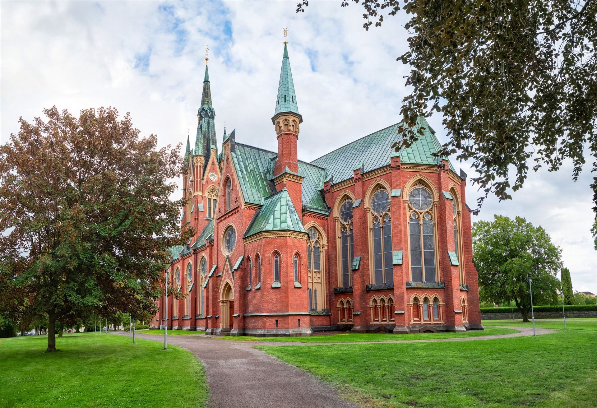 Gotische Kirche in Norrköping