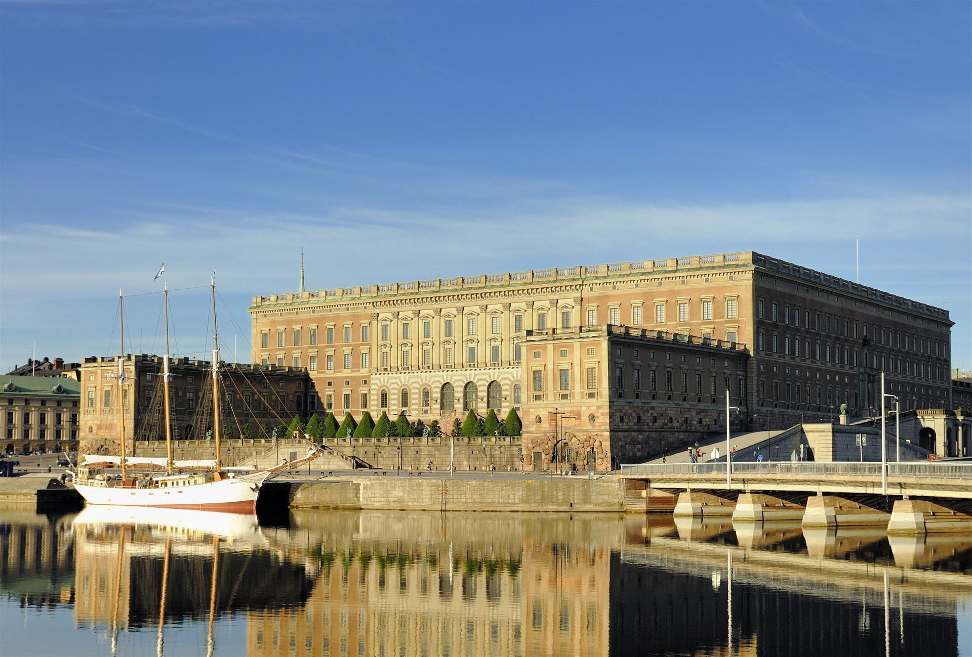 Der Königliche Palast in Stockholm