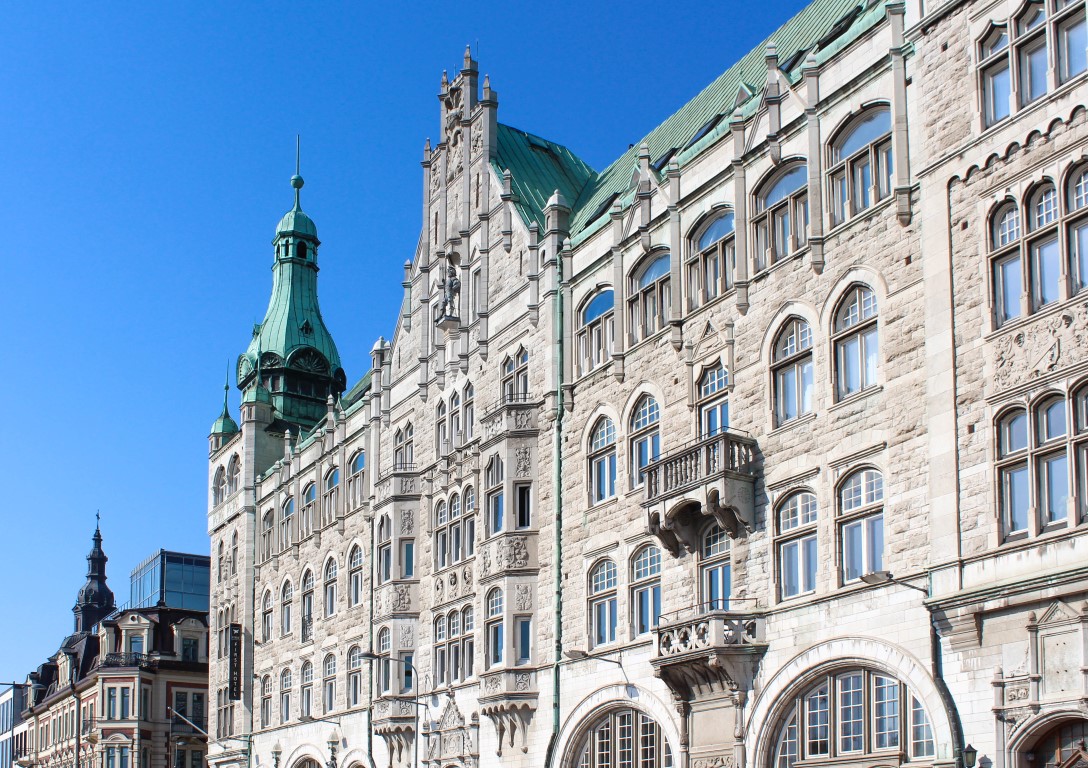 Kristianstad Hausfassade
