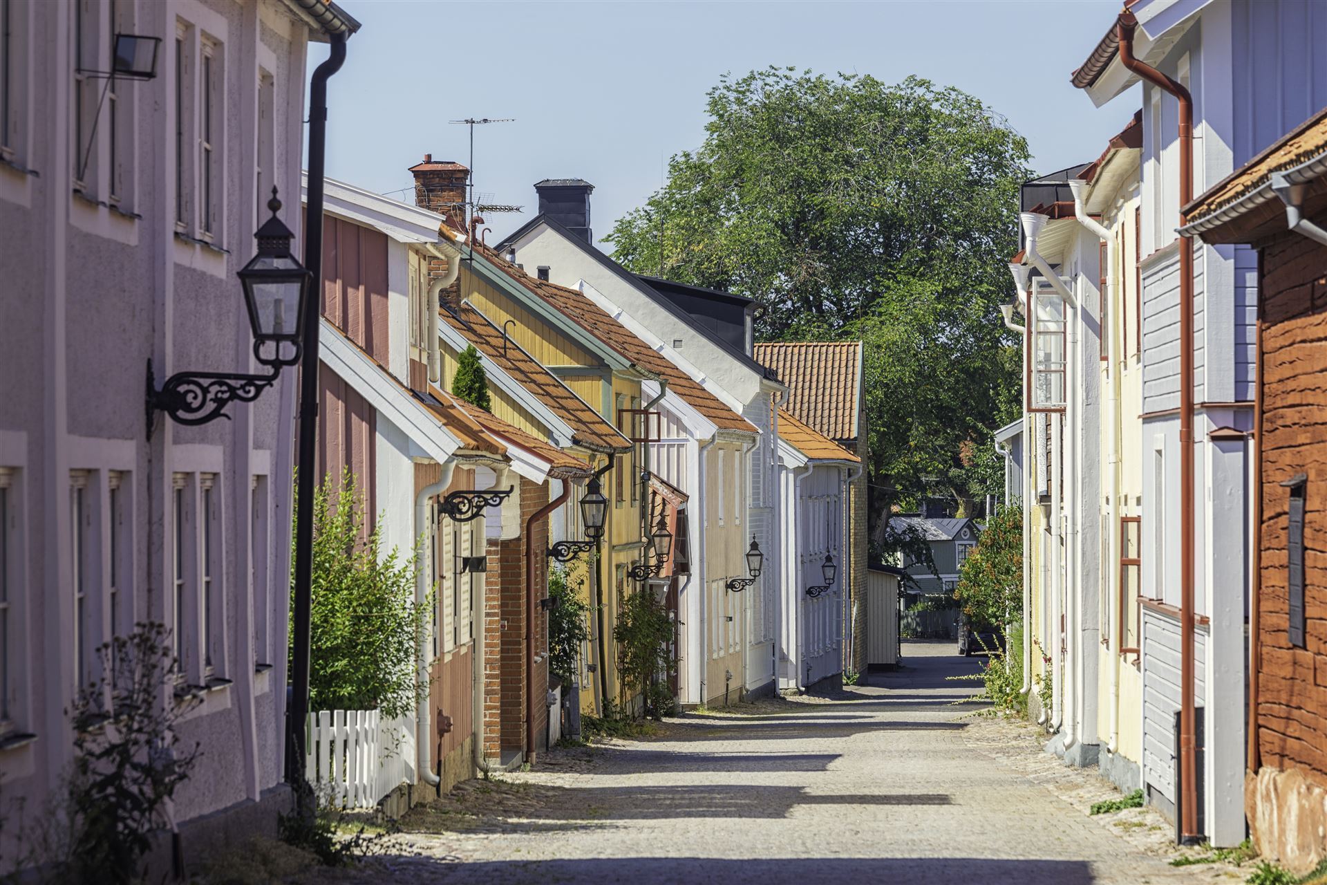 Alte Straßen von Vadstena