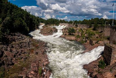Trollhättan Wasserfall
