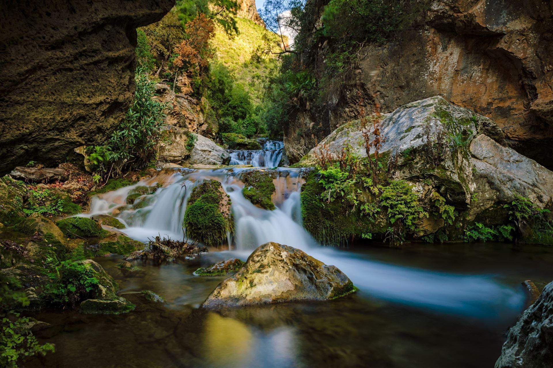 Wasserfall im Rif Gebirge