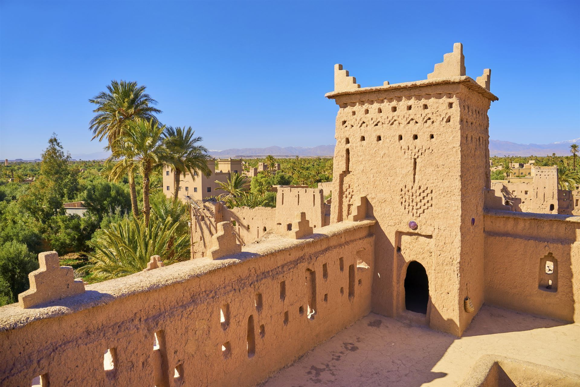 Marokko Skoura Oase Kasbah Amahidil