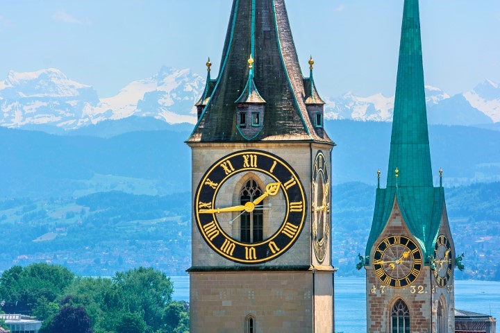 Zürich Saint Peter and Fraumünster