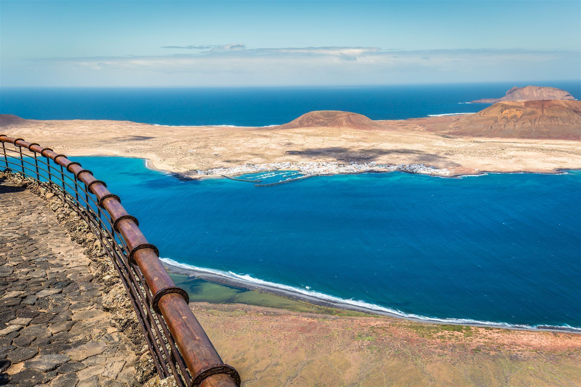 Blick nach Graciosa Island vom Mirador del Rio