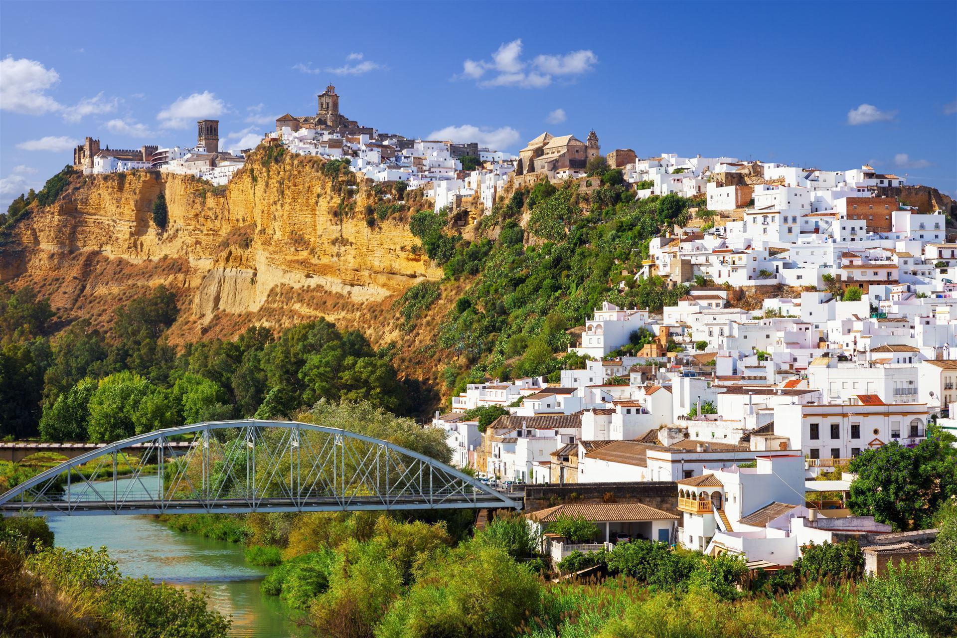 Andalusien Panorama von Arcos de la Frontera