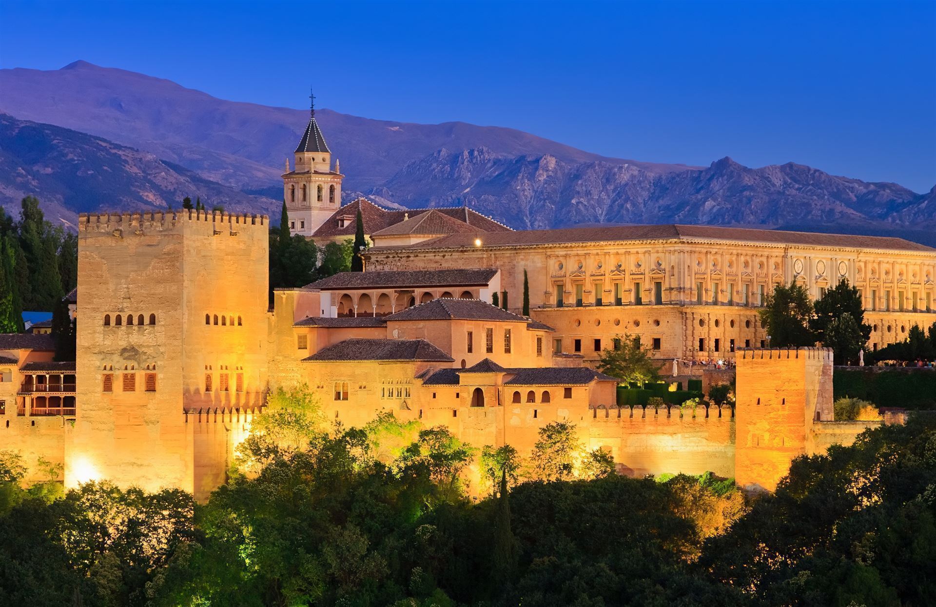 Andalusien Granada Alhambra