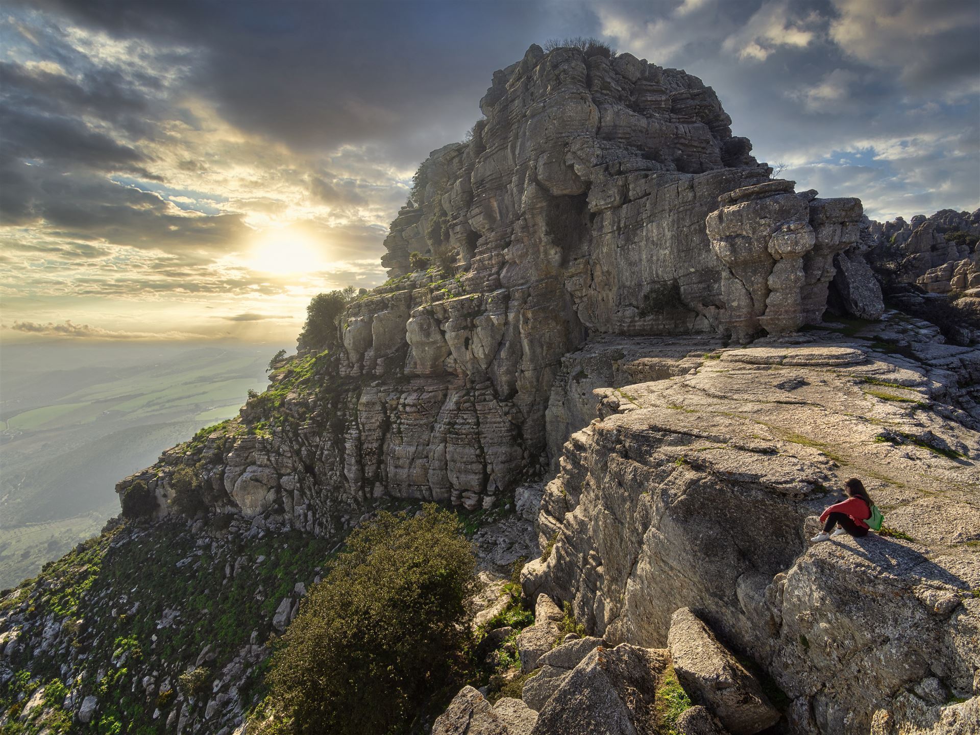 Andalusien Naturschutzgebiet El Torcal de Antequera